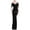 Black, variant on Party Dresses Women's V Neck Sequin Formal Evening Dress Tassel Cold Sleeve Long Gown Retro Party Maxi Mermaid Dress Boho Maxi Dress S-6