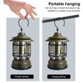 thumbnail image 2 of Xingzhi Lanterne Extérieure Suspendue Camping à Intensité Réglable Lampe de Tente Portable Pique-Nique à Piles Éclairage de Sentier Lampe de Nuit Rouge, 2 of 4