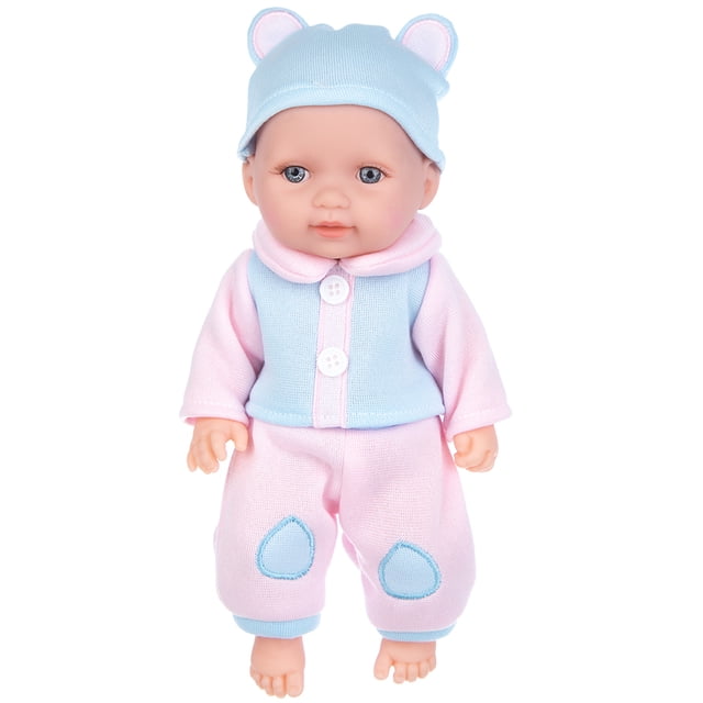 Muñeca de renacimiento de vinilo DIY para bebé durmiente realista de piel en blanco de 11 pulgadas (Q11 004) Likrtyny juguetes de los niños