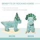 thumbnail image 5 of Juguete para Montar Qaba Triceratops de Peluche con Sonidos, 5 of 9