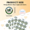 thumbnail image 2 of Thank You Sticker Labels Fishing Theme Party Circle Stickers 60 Pcs Circle Stickers 2" Self-Adhesive Convenient Party Circle Stickers for Party Favors Envelope Seals & Goodie Bags, 2 of 6