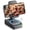 Black, variant on Adjustable Cell Phone Stand with Wireless Induction Bluetooth Speaker, HD Surround Sound, Color-Changing LED Light, and Non-Slip Phone Holder – Perfect for Yoga and Kitchen, a Great Gift for Everyone