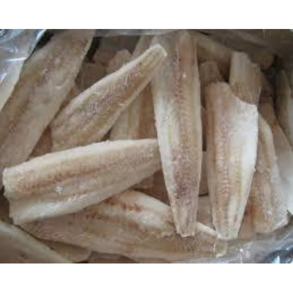 Frozen Seafood Skinless Pangasius Whiting Fillet - 4 to 6 Ounce, 10 Pound -- 4 per case