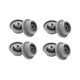 thumbnail image 1 of Rueda de cesta de lavavajillas de 8 piezas para accesorios de rueda de rodillo de lavavajillas Ap2802428 165314 Cesta inferior, 1 of 4