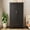 60.16" Tall Black Wardrobe Cabinet, variant on 60.16" Tall Metal Wardrobe Cabinet with 1 Drawer and Hanging Rod,2 Doors Wardrobe Closet with Shelf,Suitable for Bedroom,Office,Laundry Room,Entryway,White