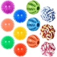 thumbnail image 1 of Koyukuk small dog toys ball, 12 pack rubber puppy balls, 1 of 4
