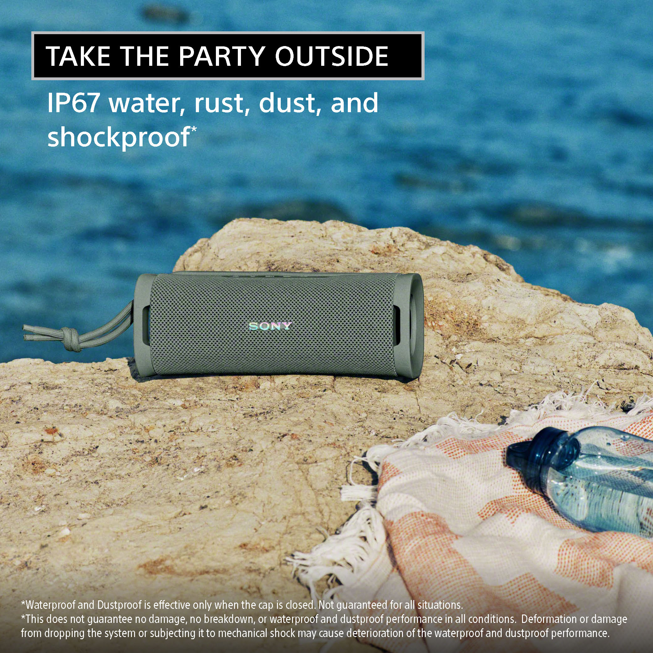 Sony ULT FIELD 1 Portable Bluetooth Speaker, Off White photo 5