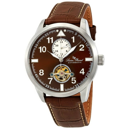 Lucien Piccard Lodestar Auto GMT Automatic Brown Dial Men's Watch LP-28008A-04-BRW