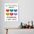 thumbnail image 5 of School Nurse Canvas Wall Art,In This Clinic You Are Safe Health Clinic Motivational Quote Painting Prints Poster Ready to Hang for School Nurse Office Décor,12x15 Inch, 5 of 6