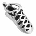 thumbnail image 1 of Sterling Silver 20" .8mm Box Chain 3D Irish Soft Dancing Shoe Ghillies Or Reels Pendant Necklace, 1 of 2