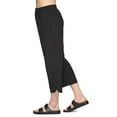 thumbnail image 4 of RBX Active Women's Quick Drying Relaxed Woven Capri Pant with Zipper Pocket, 4 of 10