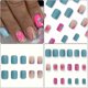 thumbnail image 4 of Square Nail Tips Fake Nail Glues On Nail Stick On Nail Press On Nail Artificial, 4 of 5