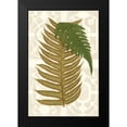 thumbnail image 2 of Vision Studio 17x24 Black Modern Framed Museum Art Print Titled - Garden Ferns II, 2 of 5
