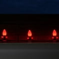 thumbnail image 2 of OptiCore C7 Opaque Ceramic Style Red LED Christmas Lights Replacement Bulbs, Pack of 25, Shatterproof 0.84W, E12 Base, 2 of 5
