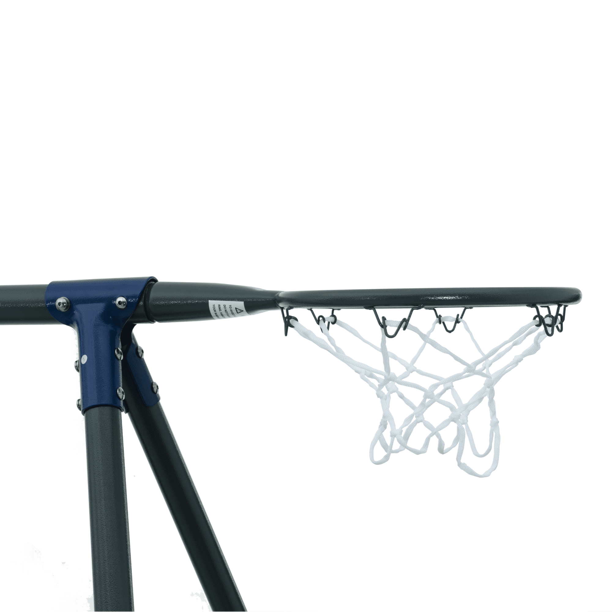 Interesting Six Function Swingset with Net Swing Metal Plastic Safe Swing Set 440lbs for Outdoor Playground for age 3+