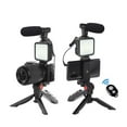 thumbnail image 1 of Portable Vlogging Kit Video Making Equipment With Tripod Control For SLR Camera Smartphone Photography ,Easy to Use, 1 of 7