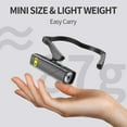 thumbnail image 5 of Headlamp Rechargeable, Ear Mounted LED Head Lamp 1000 Lumen with Motion Sensor & 5 Modes in White and Red Light Headband Flashlight for Adults, Camping, Hiking, Running, Repairs, 5 of 12