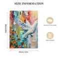thumbnail image 2 of Nawypu Posters Holy Spirit Peace Dove Poster Oil And Watercolor Dove Poster Canvas Art Poster And Wall Art Picture Print Modern Family Bedroom Decor Frame-style, 2 of 5