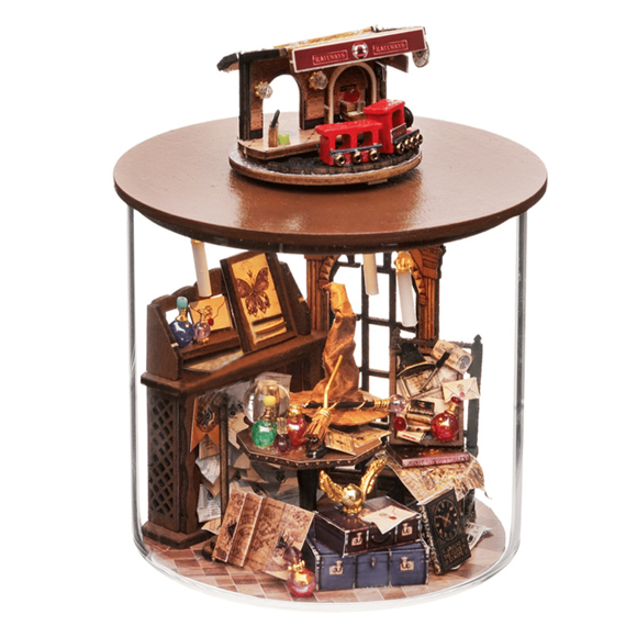 CHOKBook Nook Diy Hobby Fun Book Nook Kits for Adults Diy House Design Cabin Kit Style7