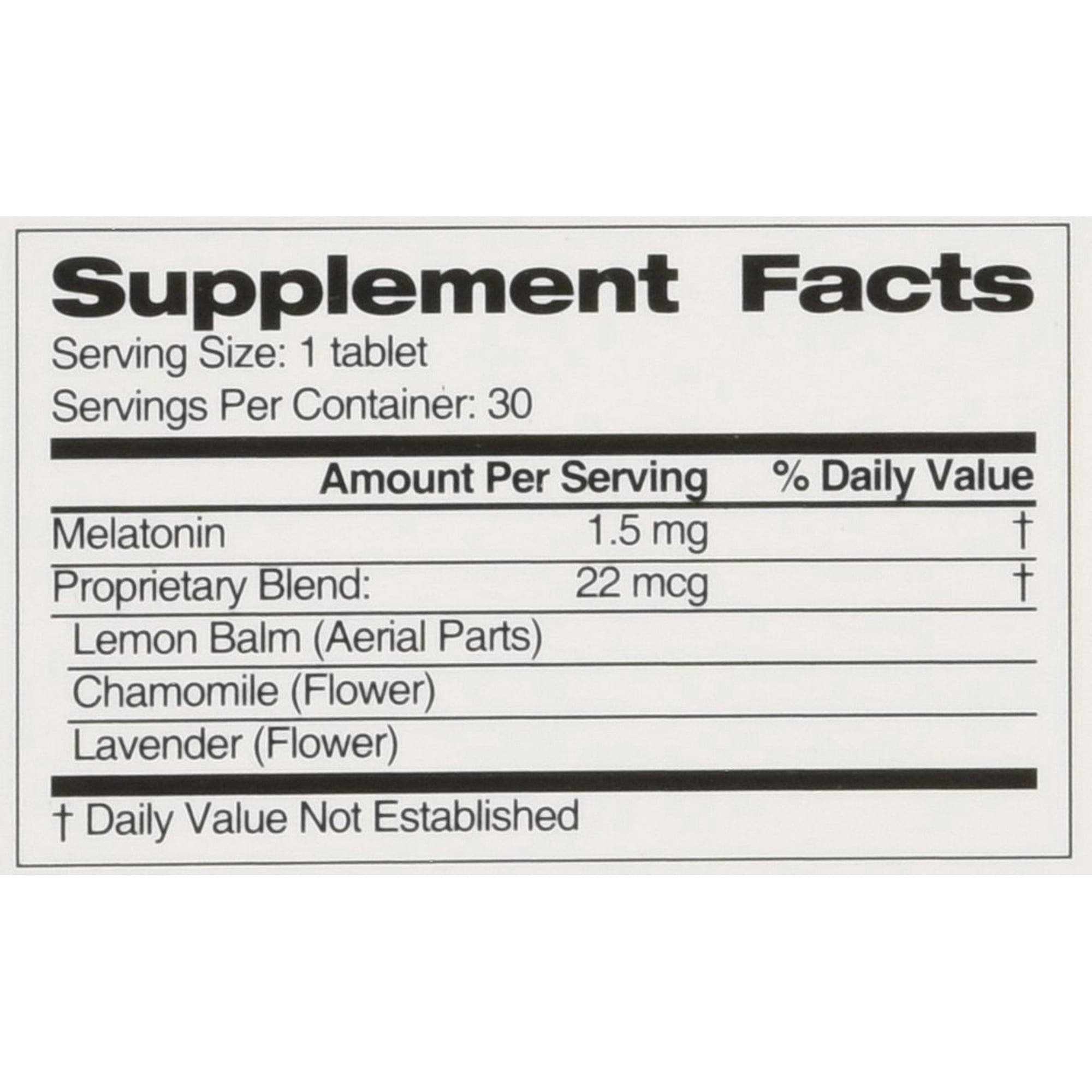 MidNite Sleep Cycle Support – Back to Sleep Low Dose, 1.5 mg Melatonin with Soothing Herbal Blend, Cherry Flavor, 30 Quick Melt Tablets, Drug-Free (Pack of 4)