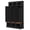 Black, variant on Homy Casa 49.2" Mudroom Hall Tree with Built-in Bench, Coat Rack, Doors & Shoe Storage, Blue