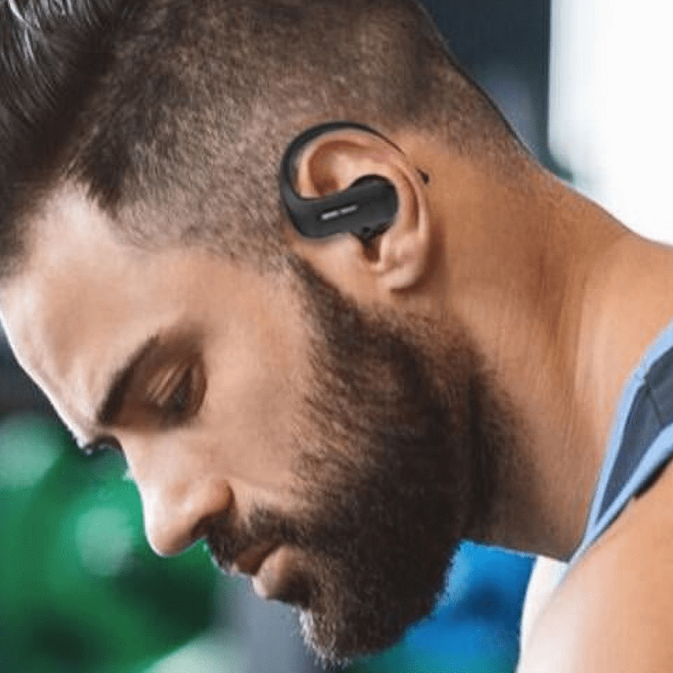 Wireless Sport Earphones with Black Charging Case