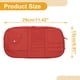 thumbnail image 4 of Clip para gafas de sol de coche Unique Bargains, soporte universal para gafas de sol en el parasol, PU de cuero rojo, 4 of 7