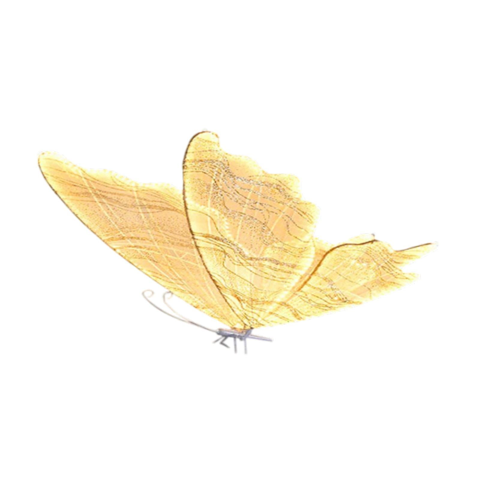 Bothyi Butterfly Pendant Light Chandelier Photo Props Supplies Versatile Unique Wedding 60cm Warm Light