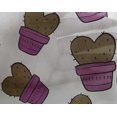 thumbnail image 5 of oneOone Viscose Jersey Fabric Leaves & Floral Block Print Fabric BTY 60 Inch Wide, 5 of 5