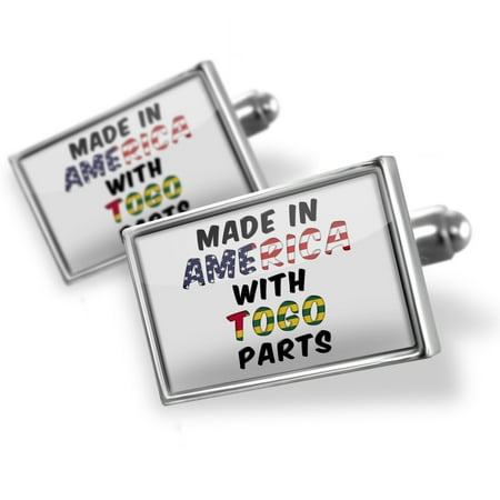 Cufflinks Made in America with Parts from Togo - NEONBLOND