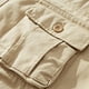 thumbnail image 4 of Pantalones para Hombre con Bolsillos Y Cintura Elástica, Botón Casual Clásico, Pantalones Cortos de Carga de Verano para Hombres, 4 of 8