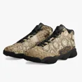 thumbnail image 2 of Ni - ke Steampunk A J 13 Sneakers Unique Shoes Clocks Gears Gothic Skulls Casual Shoes, 2 of 5
