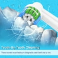 thumbnail image 3 of 16 Pack Replacement Heads for Oral B Electric Toothbrushes. Pack of 4 Precision Clean, 4 Cross Clean, 4 3D Whitening Clean, 4 Sensitive Clean., 3 of 7