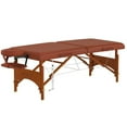 thumbnail image 3 of Master Massage 28 Inch Fairlane Portable Massage Table Package with Therma-Top, Cinnamon Color, 3 of 4