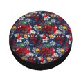 thumbnail image 3 of Cute Cartoon Spider Man Spare Tire Cover Wheel Protectors For Trailer Rv Suv Truck Camper Travel Fits For Tire Diameter 17 Inch, 3 of 7