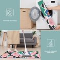 thumbnail image 6 of Pioneer Flower Floral Print Pattern Kitchen Rugs Sets Of 3,Kitchen Runner Rugs Non Skid Washable,Decorative Kitchen Floor Mats for Kitchen,Sink,Laundry,17"x30"+ 17"x47" + 17"x59", 6 of 6