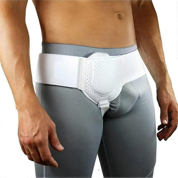 Hernia Belts For Men, Inguinal Hernia Support Left Or Right Side To Keep Groin Hernias In Place From Protruding KJFQ