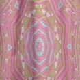 thumbnail image 4 of DESIGN ART Designart 'Pink and Green Star Mandala' Bohemian & Eclectic Curtain Single Panel 52 in. wide x 90 in. high - 1 Panel 90 Inches, 4 of 5
