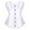 White, variant on TAIAOJING Corset Tops For Women Plus Size Corset Lace Up Bustier Costume