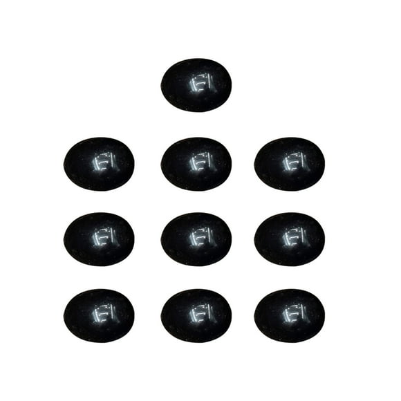 Mini huevos de pájaro de ágata de cristal de 20 mm (10 unidades) | Huevos de Pascua naturales pulidos | Cristales curativos diminutos de 2 cm | Simbolizan nuevos comienzos | Set de regalo con bolsas