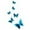 Multicolor, variant on Blue Glow-in-Dark Butterfly Wall Sticker, Self-Adhesive Fluorescent Decal for Bedroom, Living Room and Switch Decor, Lovely Easter Aesthetic Night Home Wall Art Accent for Warm Spring Home Styling