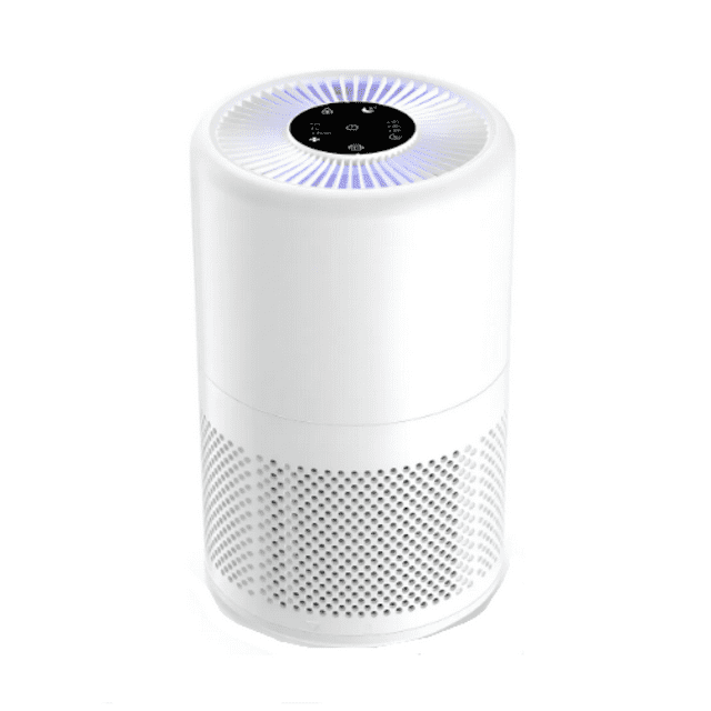 Purificador De Aire Inteligente Con Filtro Hepa H13 Malubero Blanco