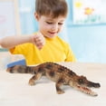 thumbnail image 3 of TISHITA Lifelike Crocodile Figurines Display Ornaments Animals Model Jungle Animal Model, 3 of 8
