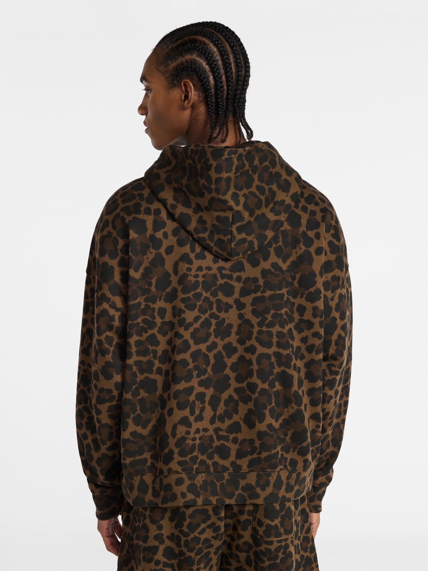 No Boundaries Oversized Hoodie with Long Sleeves, Men's XS-4XLT