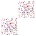 thumbnail image 2 of Guardoinrt Sewing Letter Patches Shiny Stitching Ornament Clothes Decor Alphabet Patch Type 2 2Set, 2 of 6