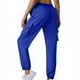 thumbnail image 1 of WILLBEST Pantalones Casuales para Mujer - Pantalones de Bolsillo con Cintura Elástica a Cuadros Sólidos de Moda para Comodidad y Estilo Diario - Ropa de Mujer para Salidas Informales Y Extra Grande, 1 of 6
