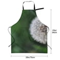 thumbnail image 5 of Lsque Dandelion Waterproof Apron Chef Aprons for Men Heavy Duty Chemical Work Apron Extra Long Grilling Aprons with Adjustable Bib Apron, 5 of 9