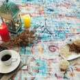 thumbnail image 5 of METSAVAIM 6x9 Rug - Ultra Soft Aqua Multi Area Rug for Bedroom, Living Room & Office | Non-Slip Machine Washable Rugs, Ideal for Indoor & Outdoor Use, 5 of 9