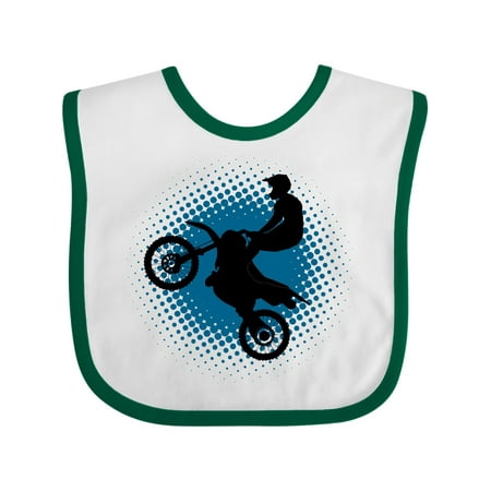 

Inktastic Motocross Rider Freestyle Sports Gift Baby Boy Bib