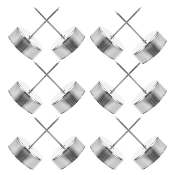 FOMIYES 20Ud Soportes Para Velas Con Punta De Metal Reutilizables Para Navideña Y Eventos